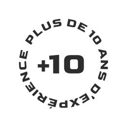 Plus de 10 ans d'expérience